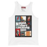 Grand Theft Palestine unisex tílko