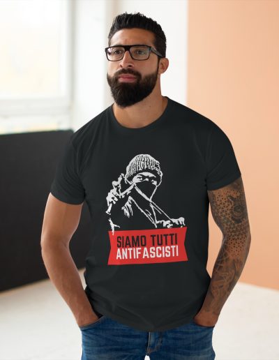 Siamo Tutti Antifascisti (Red Banner) pánské tričko