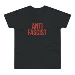 ANTIFASCIST red pánské tričko