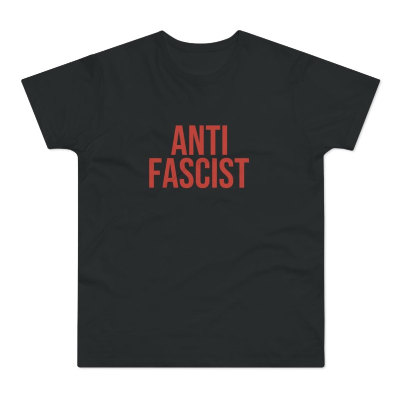 ANTIFASCIST red pánské tričko