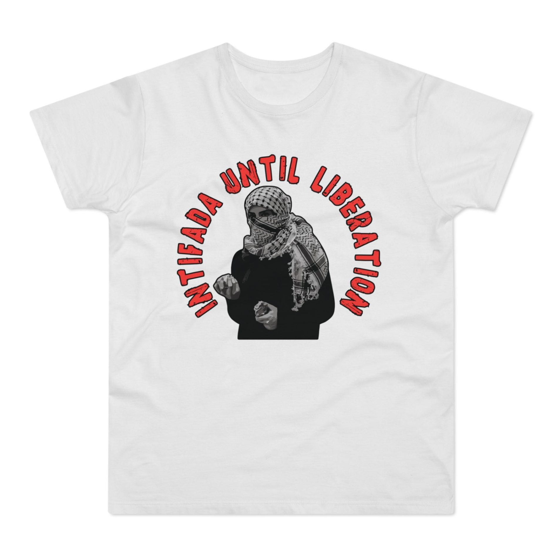 Intifada Until Liberation pánské tričko 1 Intifada Until Liberation pánské tričko