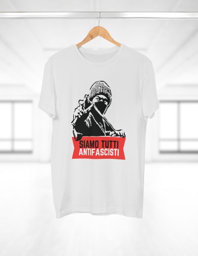 Siamo Tutti Antifascisti (Red Banner) pánské tričko