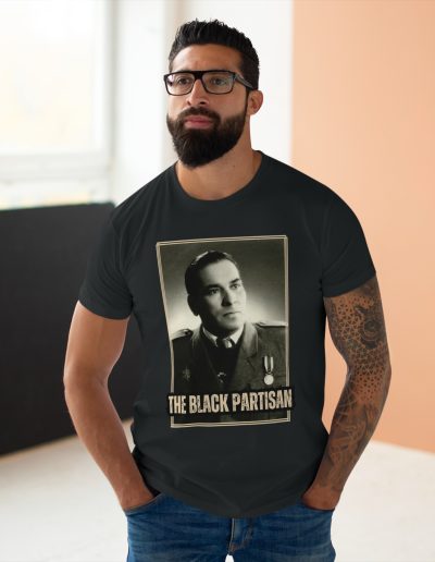 Josef Serinek (The Black Partisan) pánské tričko