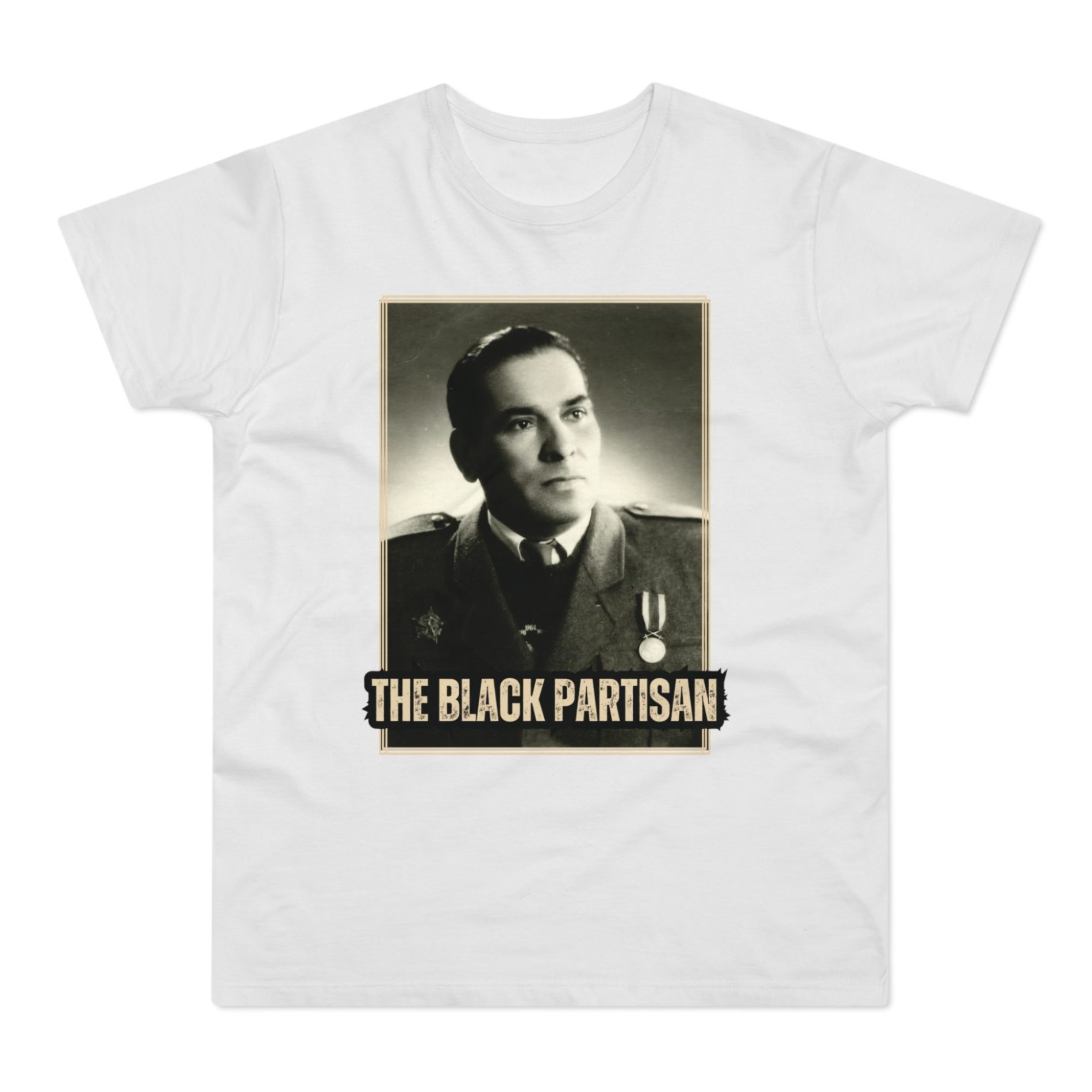 Josef Serinek (The Black Partisan) pánské tričko 1 Josef Serinek (The Black Partisan) pánské tričko