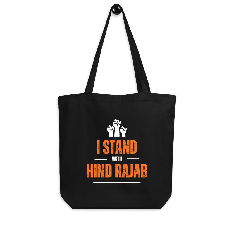 I Stand with Hind Rajab organická taška