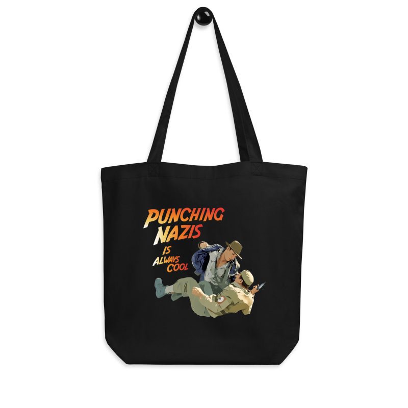 Punching Nazis Is Always Cool organická taška