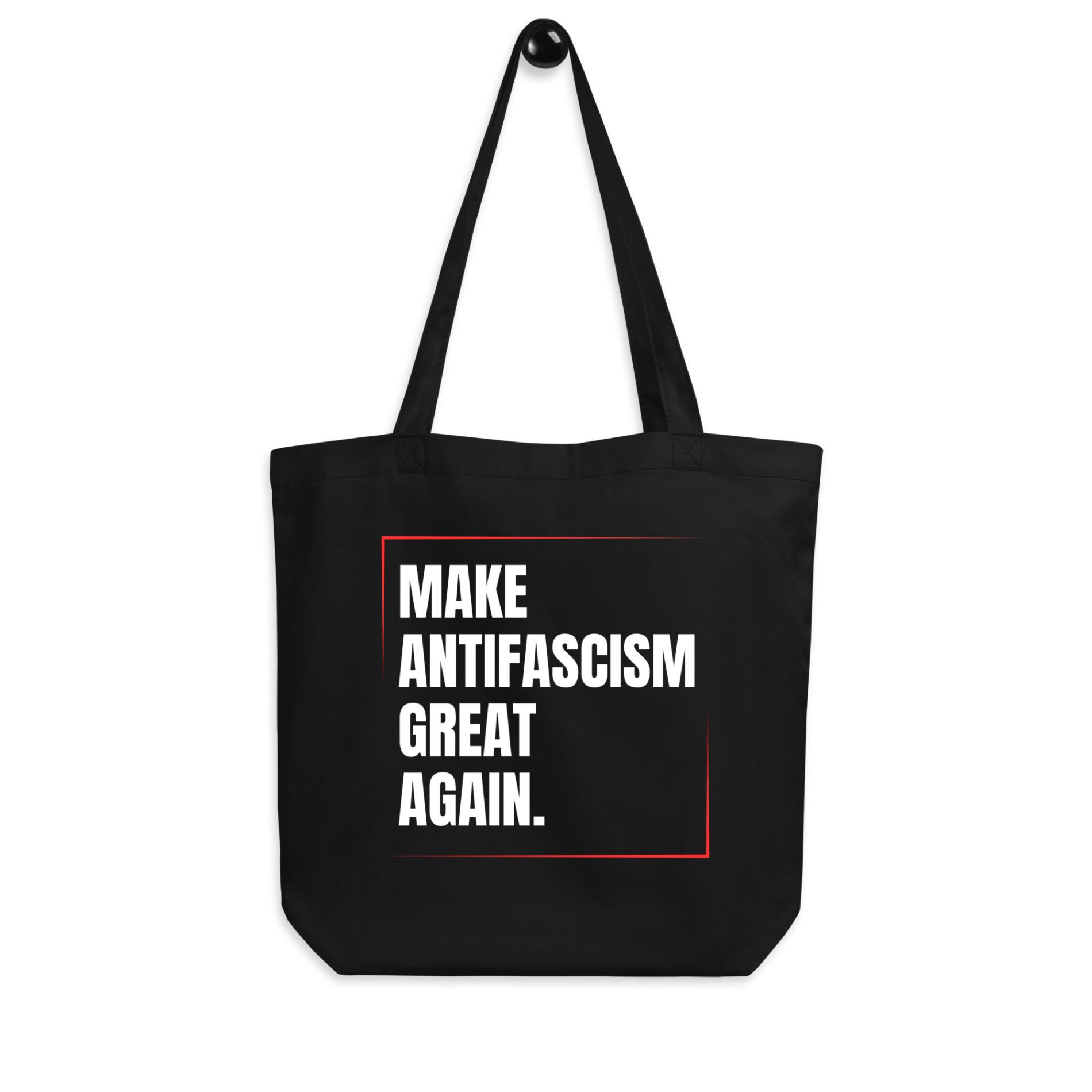 Make Antifascism Great Again organická taška 1 Make Antifascism Great Again organická taška