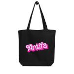 Antifa Barbie organická taška