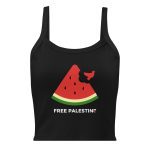 Free Palestine Watermelon dámské žebrované tílko