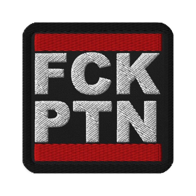 FCK PUTIN nášivka