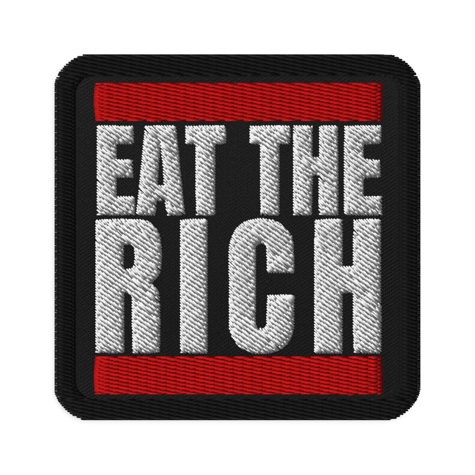 Eat the Rich nášivka 1 Eat the Rich nášivka