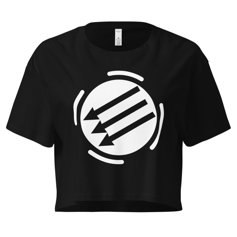 Three Arrows crop top