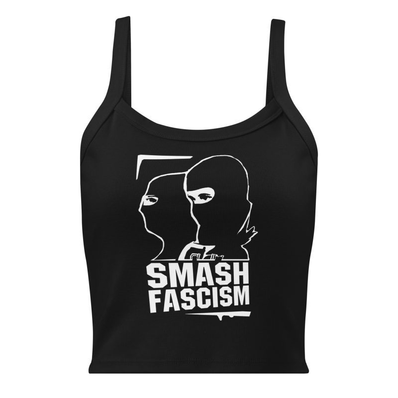 Smash Fascism dámské žebrované tílko