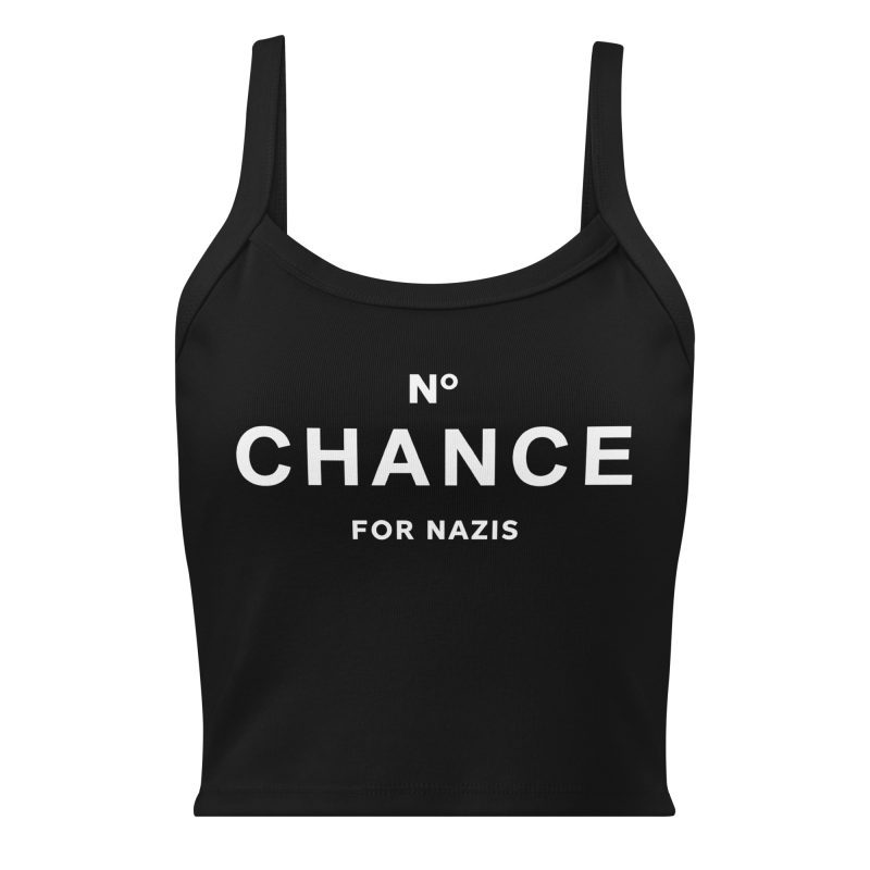 No Chance for Nazis dámské žebrované tílko