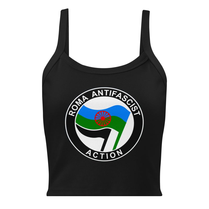 Roma Antifascist Action dámské žebrované tílko