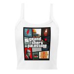 Grand Theft Palestine dámské žebrované tílko