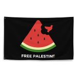 Free Palestine Watermelon vlajka