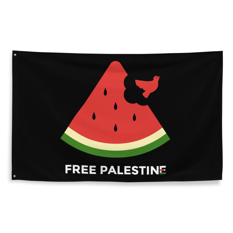 Free Palestine Watermelon vlajka