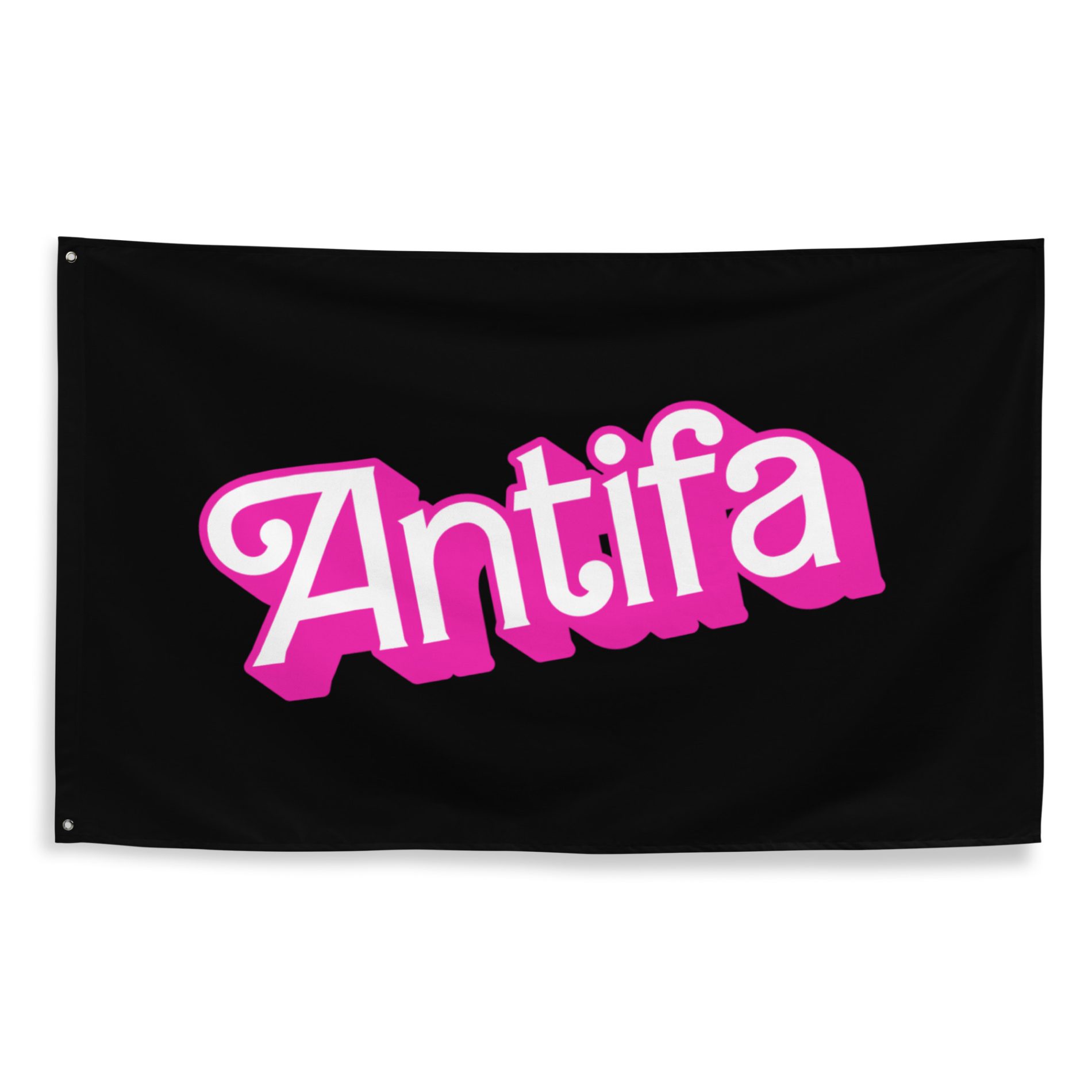 Antifa Barbie vlajka 1 Antifa Barbie vlajka
