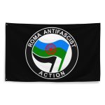 Roma Antifascist Action vlajka