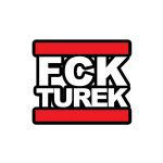 FCK TUREK kiss cut samolepky
