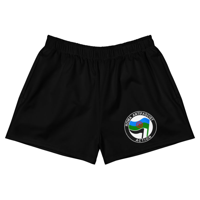 Roma Antifascist Action unisex recyklované kraťasy