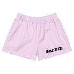 BADDIE Pink recyklované kraťasy