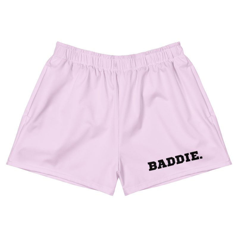 BADDIE Pink recyklované kraťasy