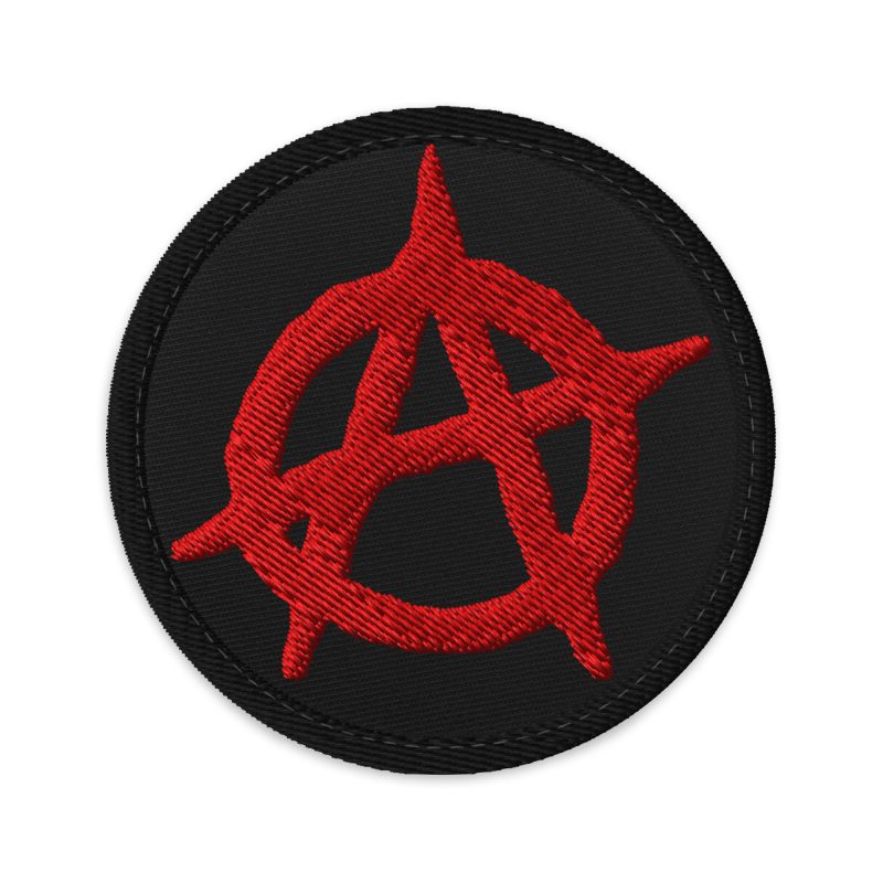 Anarchy nášivka na suchý zip