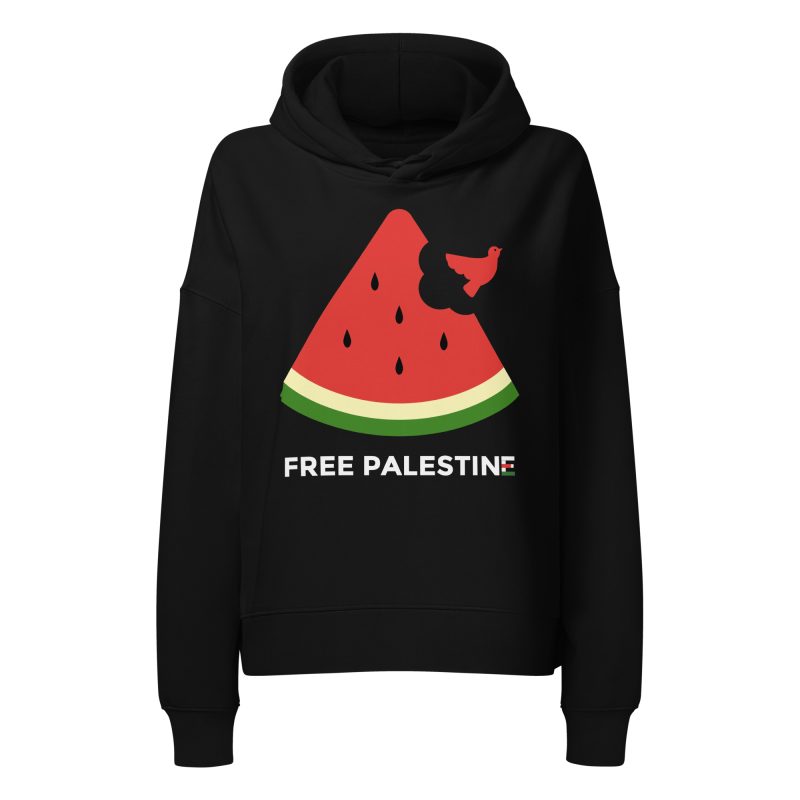 Free Palestine Watermelon dámská organická mikina
