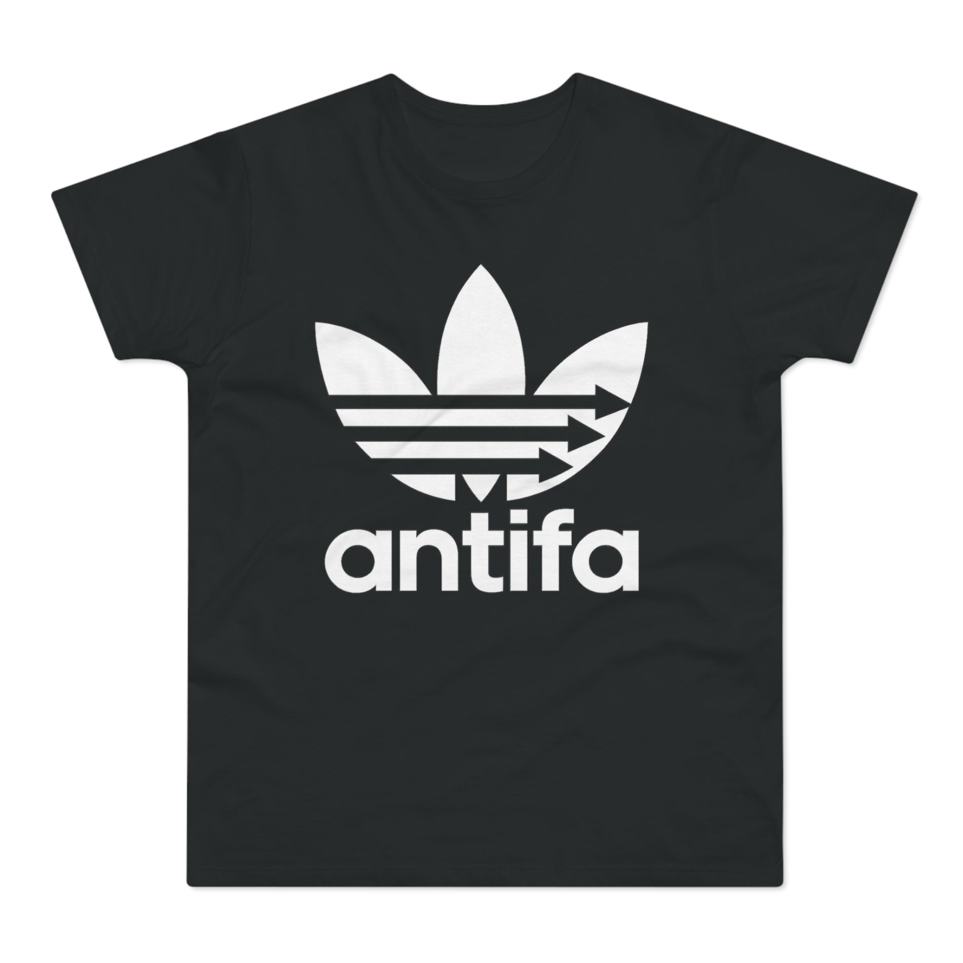 Antifa Three Stripes pánské tričko 1 Antifa Three Stripes pánské tričko
