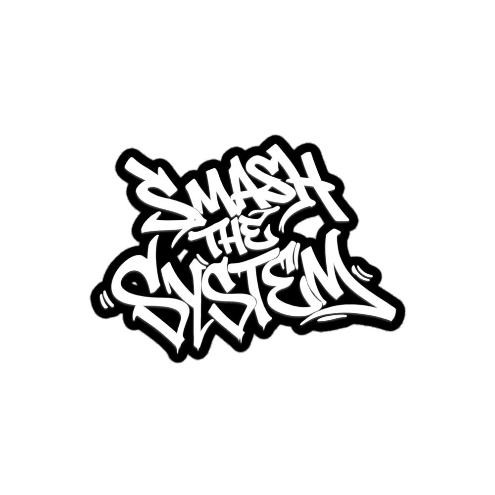 Smash the System kiss cut samolepky 1 Smash the System kiss cut samolepky