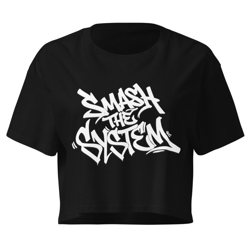 Smash the System crop top