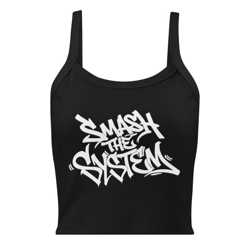 Smash the System dámské žebrované tílko