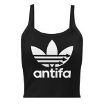 Antifa Three Stripes dámské žebrované tílko