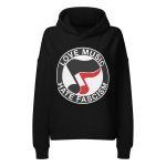 Love Music Hate Fascism dámská organická mikina
