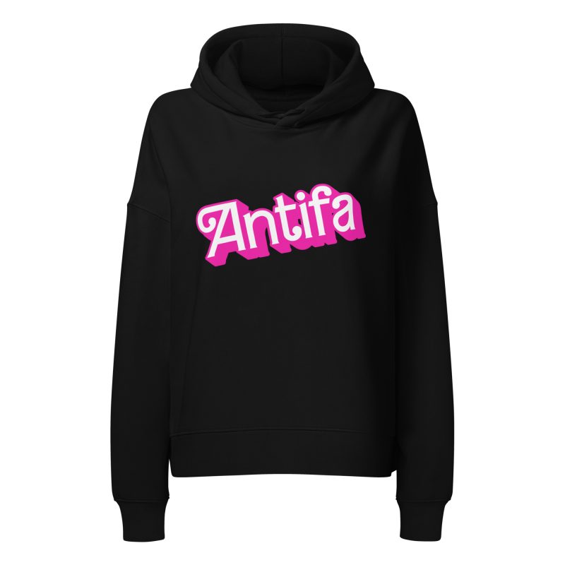 Antifa Barbie dámská organická mikina