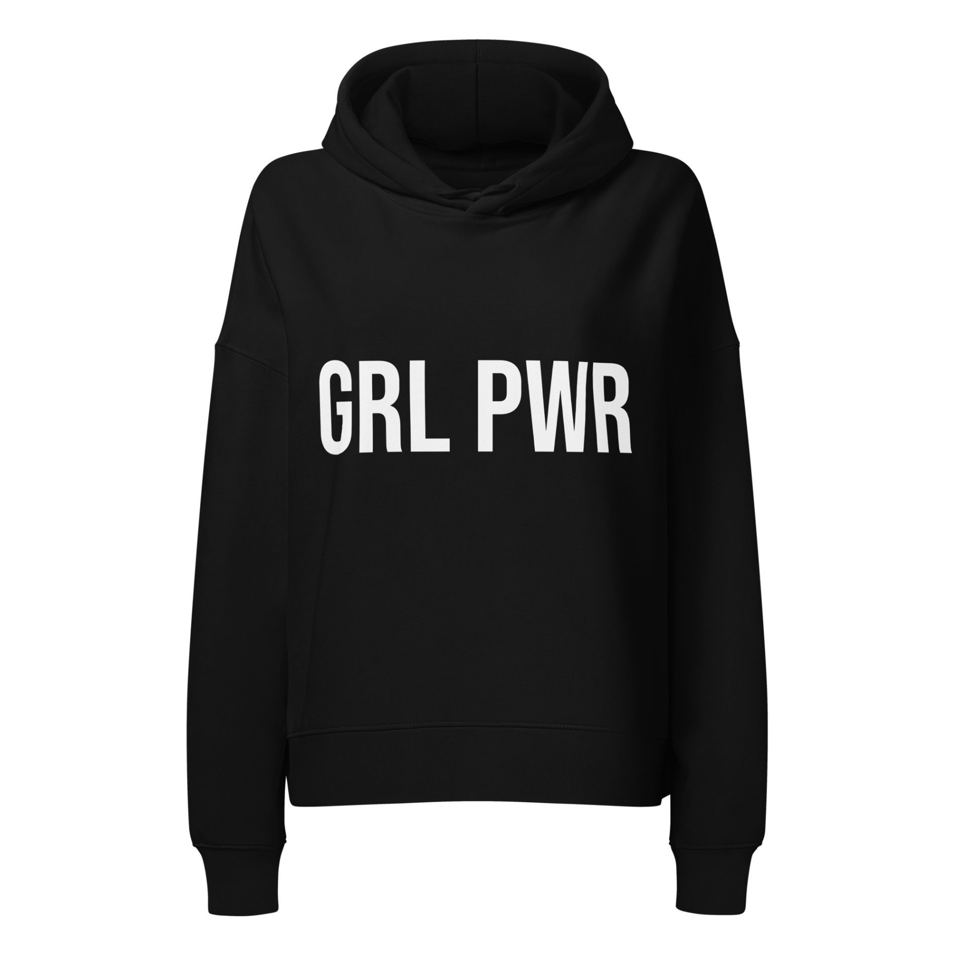 GRL PWR feministická dámská organická mikina 1 GRL PWR feministická dámská organická mikina