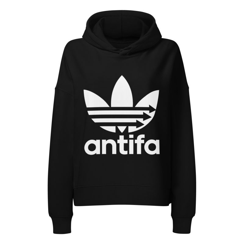 Antifa Three Stripes dámská organická mikina