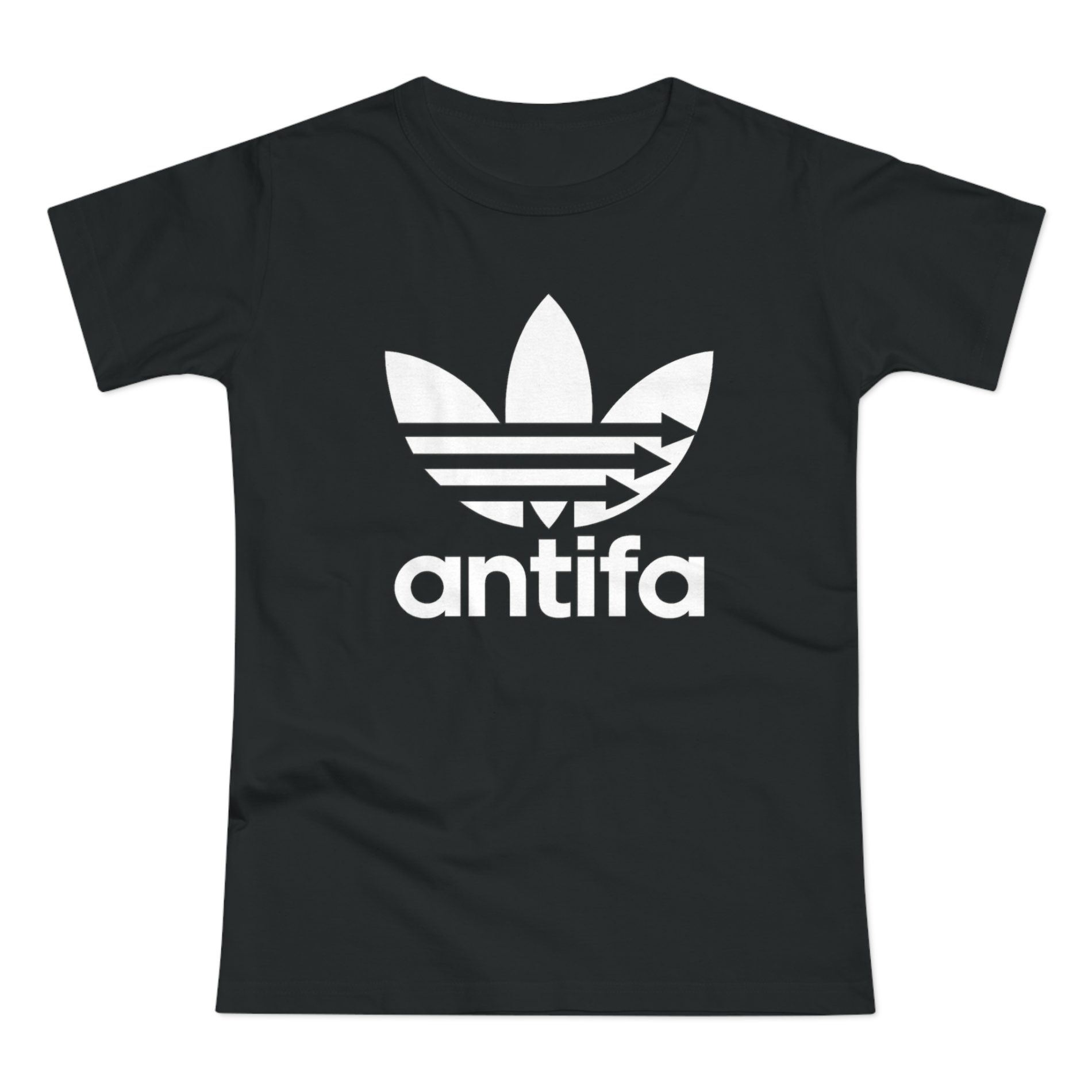 Antifa Three Stripes dámské tričko 1 Antifa Three Stripes dámské tričko