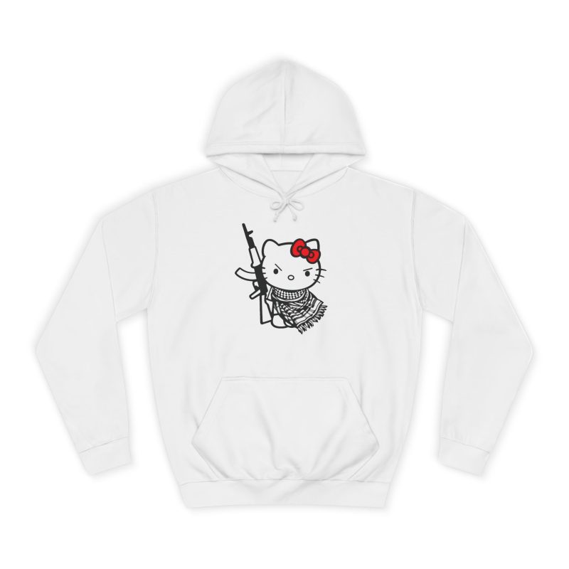 Resistance Kitty Keffiyeh unisex mikina