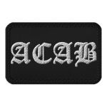 ACAB nášivka na suchý zip