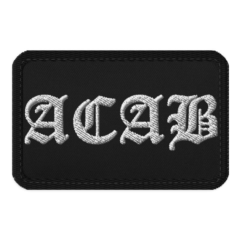 ACAB nášivka na suchý zip