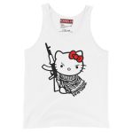 Resistance Kitty Keffiyeh unisex tílko