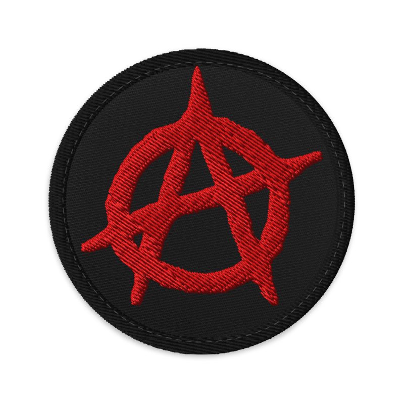 Anarchy nášivka na suchý zip