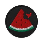 Free Palestine Watermelon nášivka na suchý zip