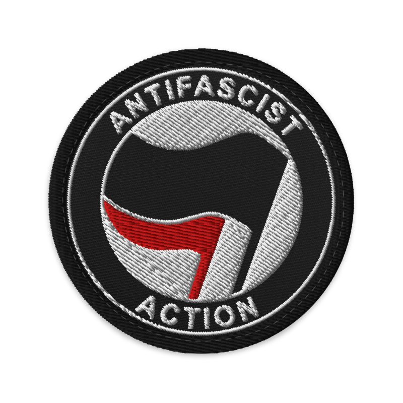 Antifascist Action nášivka na suchý zip