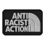 Antiracist Action nášivka na suchý zip