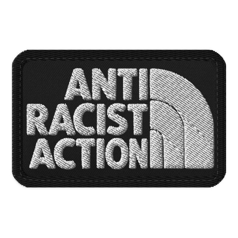 Antiracist Action nášivka na suchý zip