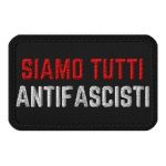 Siamo Tutti Antifascisti nášivka na suchý zip